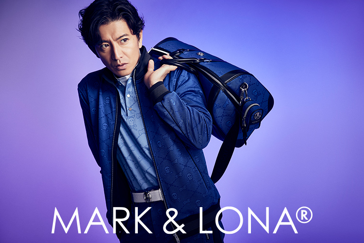 MARK&LONA ルーラーJQ ジャージパンツ BLUE 48 L-