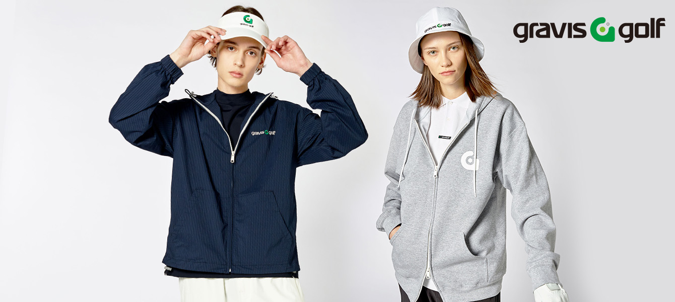 gravis golf 2023 SPRING / SUMMER COLLECTION