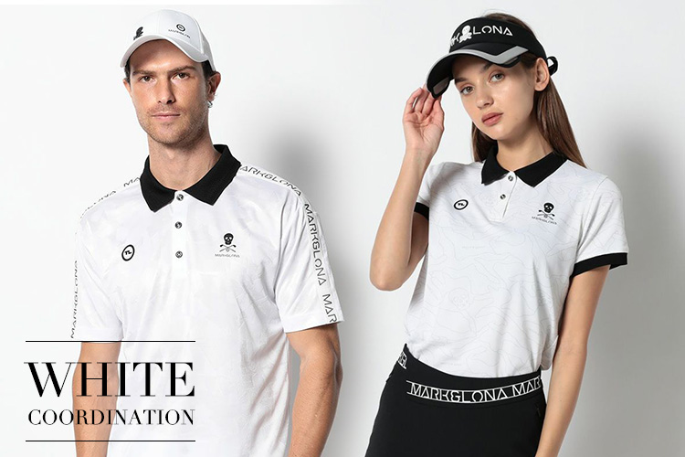マーク&ロナ スタンダード/エースポロ 　　　ホワイト Ace Polo | MEN | MARK & LONA MARKET STORE 公式ストア