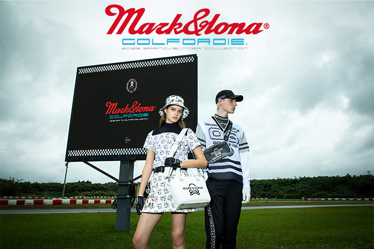 MARK まごつく & LONA バイザー フリーサイズ 黒