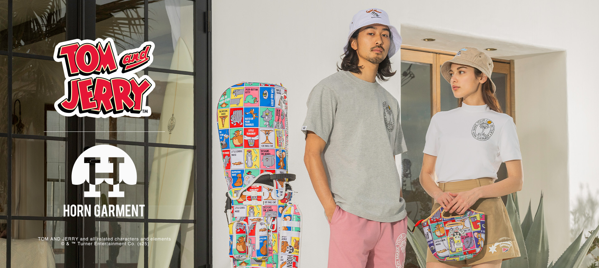 Tom and Jerry × HORN GARMENT