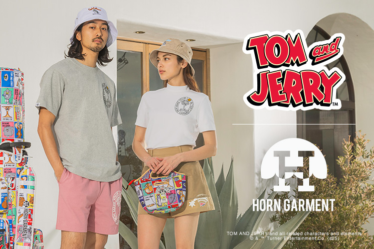 Tom and Jerry × HORN GARMENT