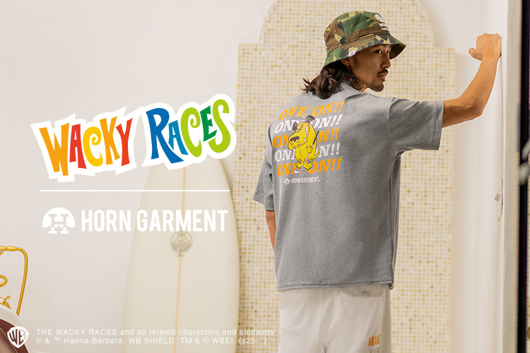 Wacky Races × HORN GARMENT