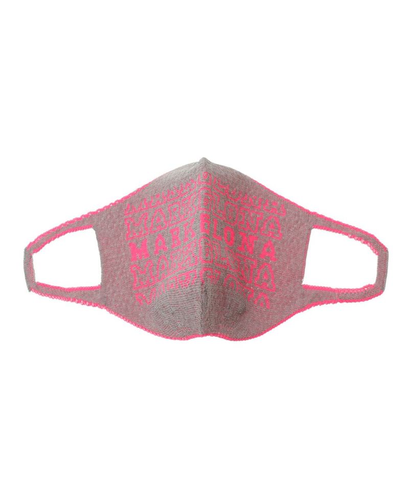 Faded Logo Knit surgical mask