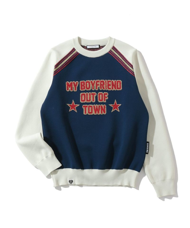 Boy Friend Crew Sweater | WOMEN
