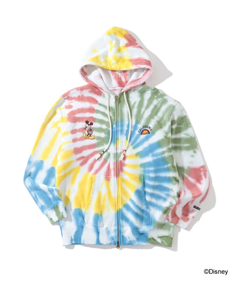 Aloha Mickey Tie dye Parka | MEN