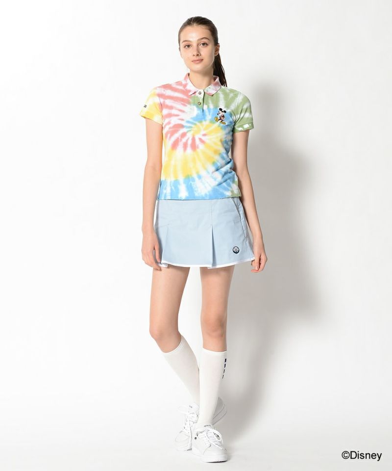 Aloha Mickey Tie dye Polo | WOMEN