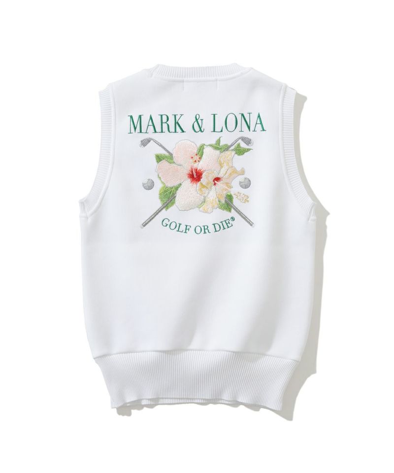 MARK & LONA 夏　上下セットハイビスカス柄50 MARK & LONA 夏 上下セットハイビスカス柄50 - メルカリ