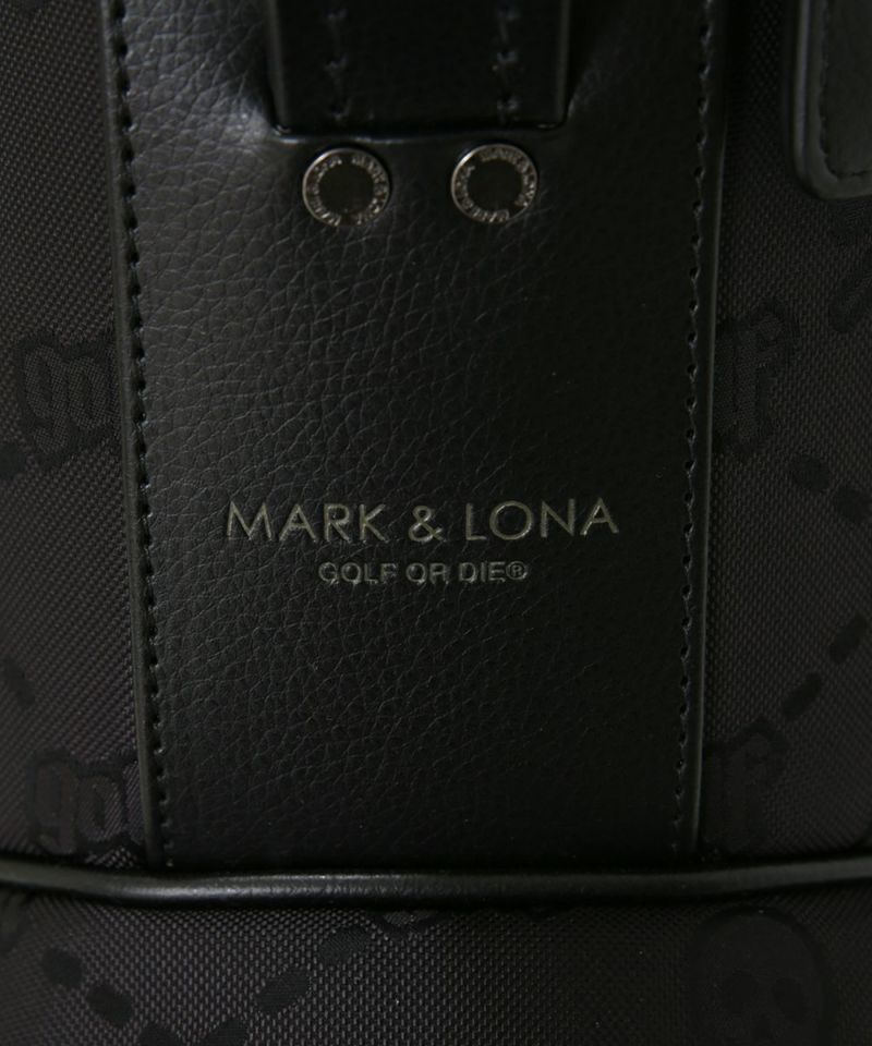 MARK&LONA Ruler JQ Pants ロゴ 総柄 ベージュ golf