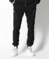 BLACK(Model:身長184cm,チェスト96cm,ウエスト76cm,ヒップ96cm,着用サイズL)