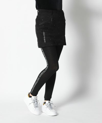 海外製 新品未使用⚫︎Knit Half Leggings ブラック - レディース