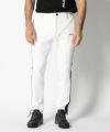 WHITE(Model:身長184cm,チェスト96cm,ウエスト76cm,ヒップ96cm,着用サイズL)