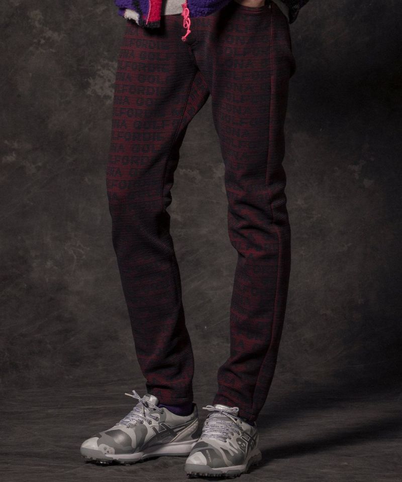 RED(Model:身長186cm,チェスト90cm,ウエスト74cm,ヒップ89cm,着用サイズL)