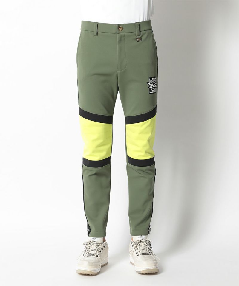 GREEN(Model:身長186cm,チェスト96cm,ウエスト78cm,ヒップ95cm,着用サイズL)