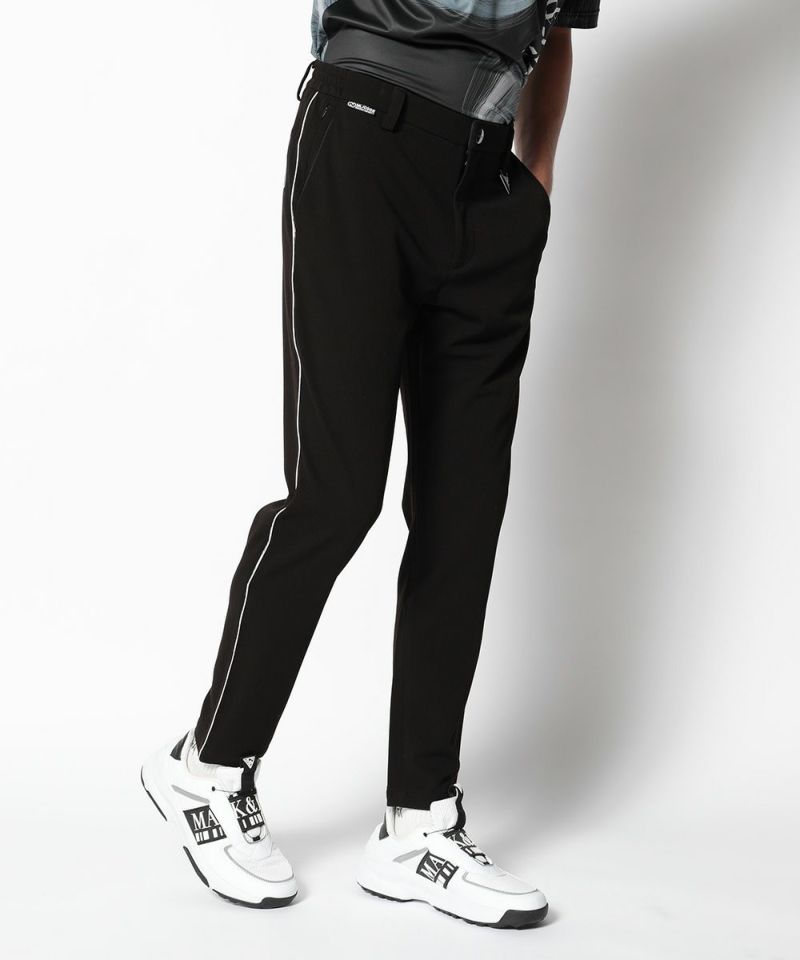 BLACK(Model:身長186cm,チェスト91cm,ウエスト77cm,ヒップ91cm,着用サイズL)