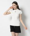 WHITE(Model:身長170cm,バスト82cm,ウエスト59cm,ヒップ88cm,着用サイズM)