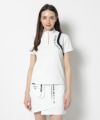 WHITE(Model:身長170cm,バスト82cm,ウエスト59cm,ヒップ88cm,着用サイズM)