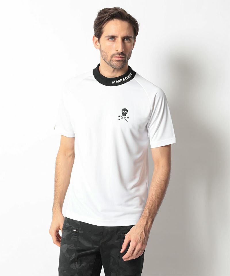 WHITE(Model:身長186cm,チェスト96cm,ウエスト78cm,ヒップ95cm,着用サイズL)