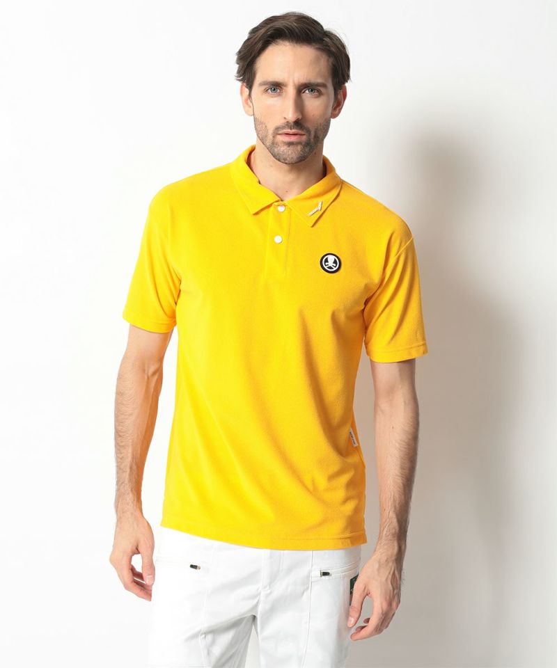 YELLOW(Model:身長186cm,チェスト96cm,ウエスト78cm,ヒップ95cm,着用サイズL)