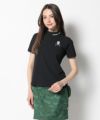 BLACK(Model:身長170cm,バスト82cm,ウエスト59cm,ヒップ88cm,着用サイズM)