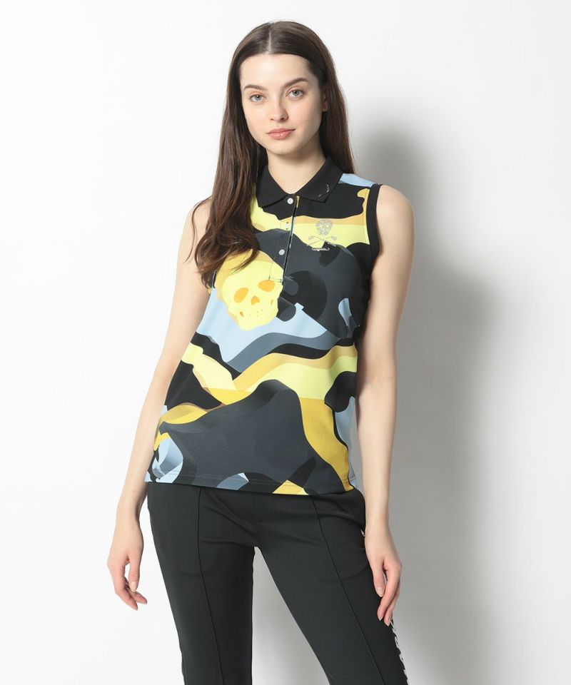 Dimention Camo Sleeveless Polo | WOMEN | MARK & LONA MARKET STORE