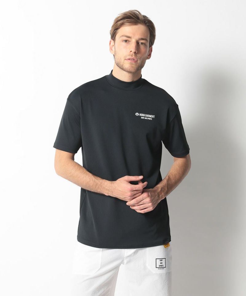 BLACK(Model:身長185cm,チェスト96cm,ウエスト76cm,ヒップ97cm,着用サイズL)