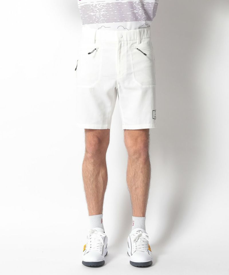 WHITE(Model:身長185cm,チェスト96cm,ウエスト76cm,ヒップ97cm,着用サイズL)