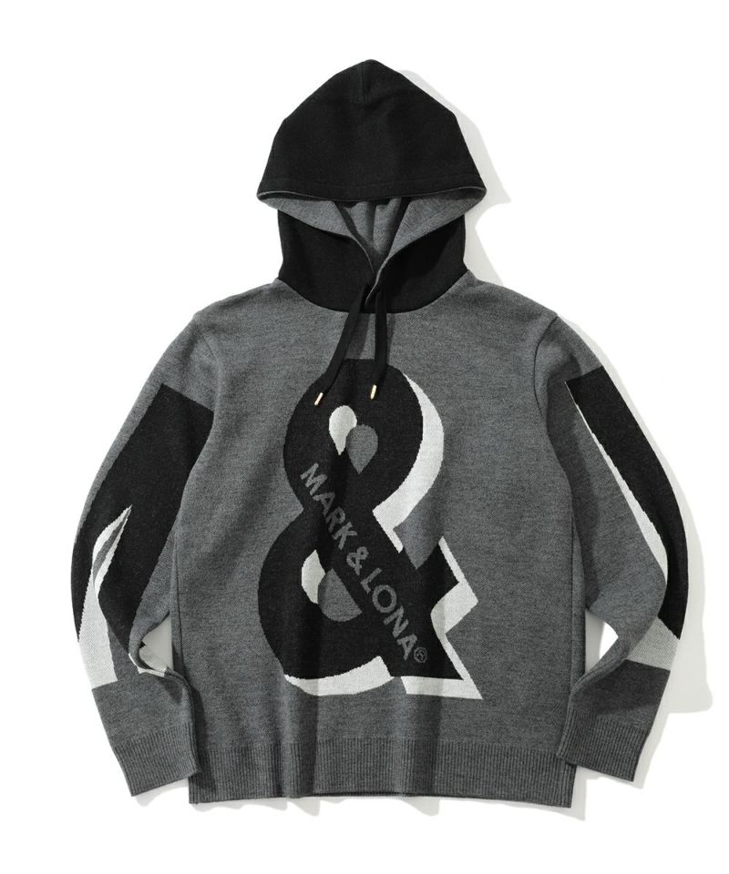 ♡MARK\u0026LONA2023AW完売品AND Knit Hoodie 38M - www.stedile.com.br