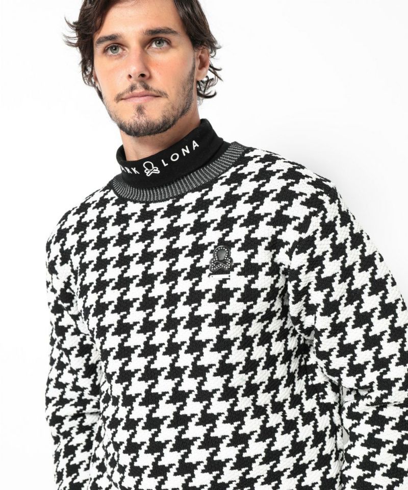 マークアンドロナマークアンドロナEverDogtooth Sweater MLM-3C-AB04