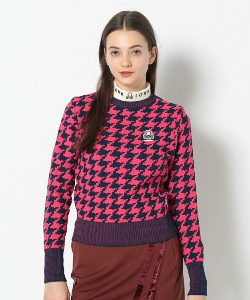 Ever Dogtooth Shorty Sweater | WOMEN | MARK & LONA MARKET STORE