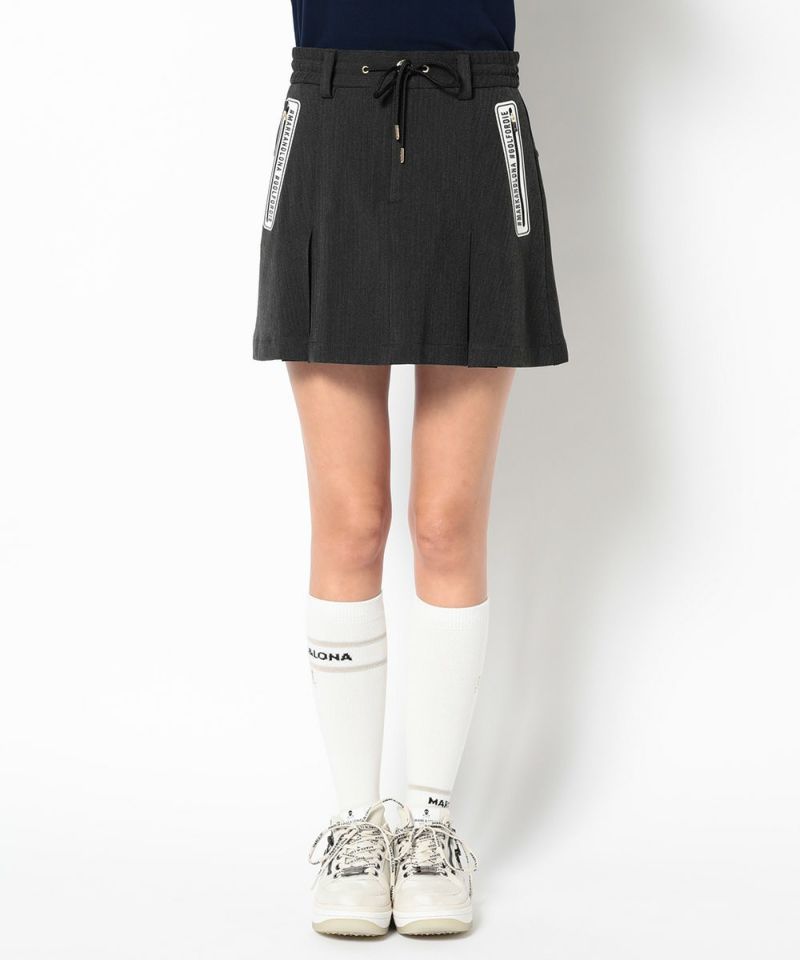 スカートGauge Pleats Skirt | WOMEN マークアンドロナ - レディースウェア