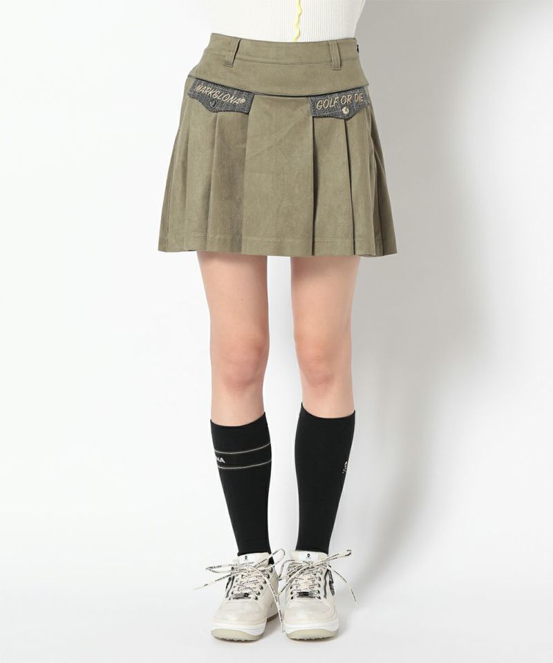 KHAKI(Model:身長175cm,バスト83cm,ウエスト61cm,ヒップ89cm,着用サイズM)