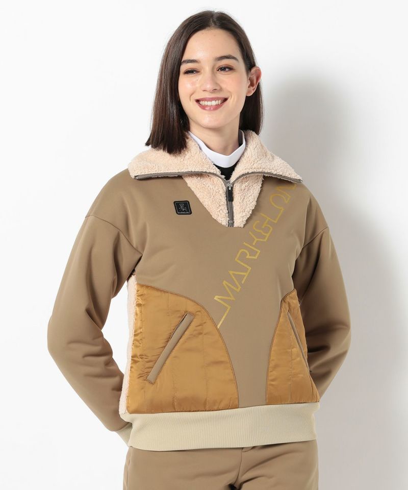 BEIGE(Model:身長174cm,バスト77cm,ウエスト60cm,ヒップ88cm,着用サイズM)