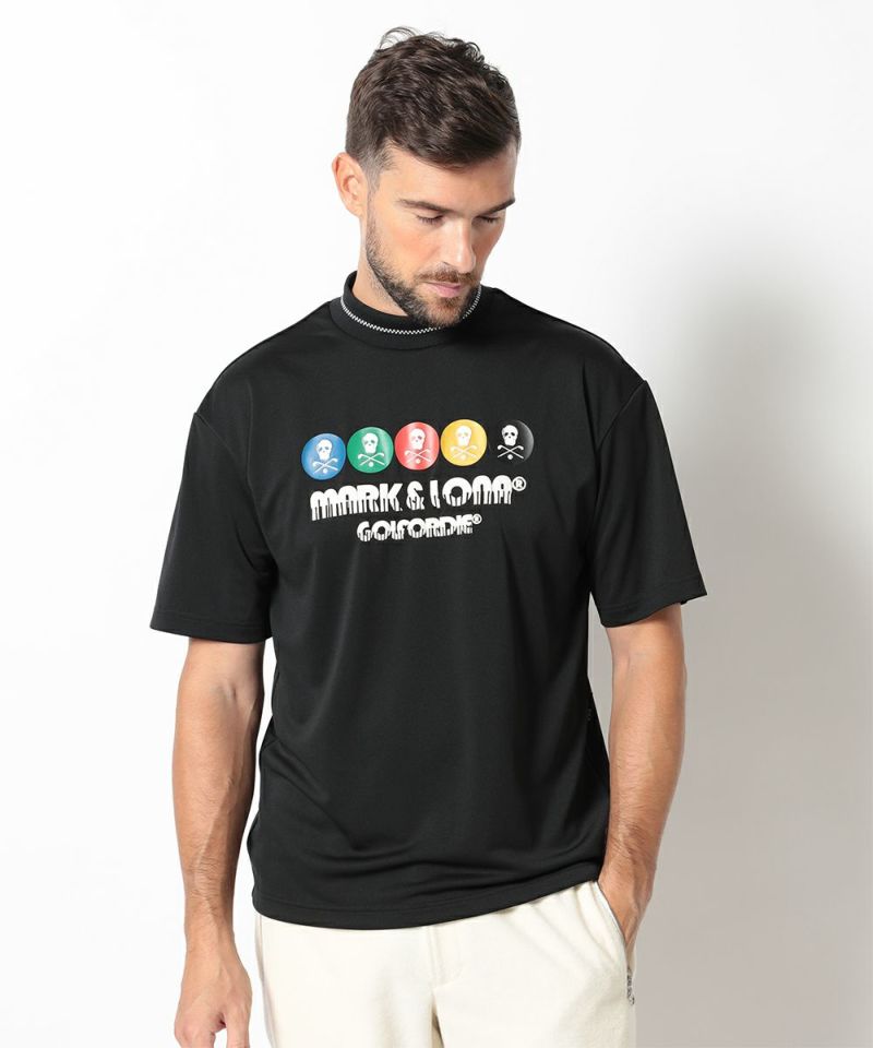 Five Ball Mock NeckTee | MEN | MARK & LONA MARKET STORE 公式 Five Ball Mock NeckTee | MEN | MARK & LONA MARKET STORE 公式