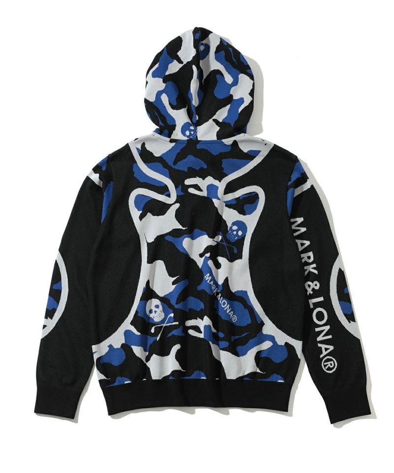 Matrix Camo Knit Hoodie | MEN | MARK & LONA MARKET STORE 公式ストア