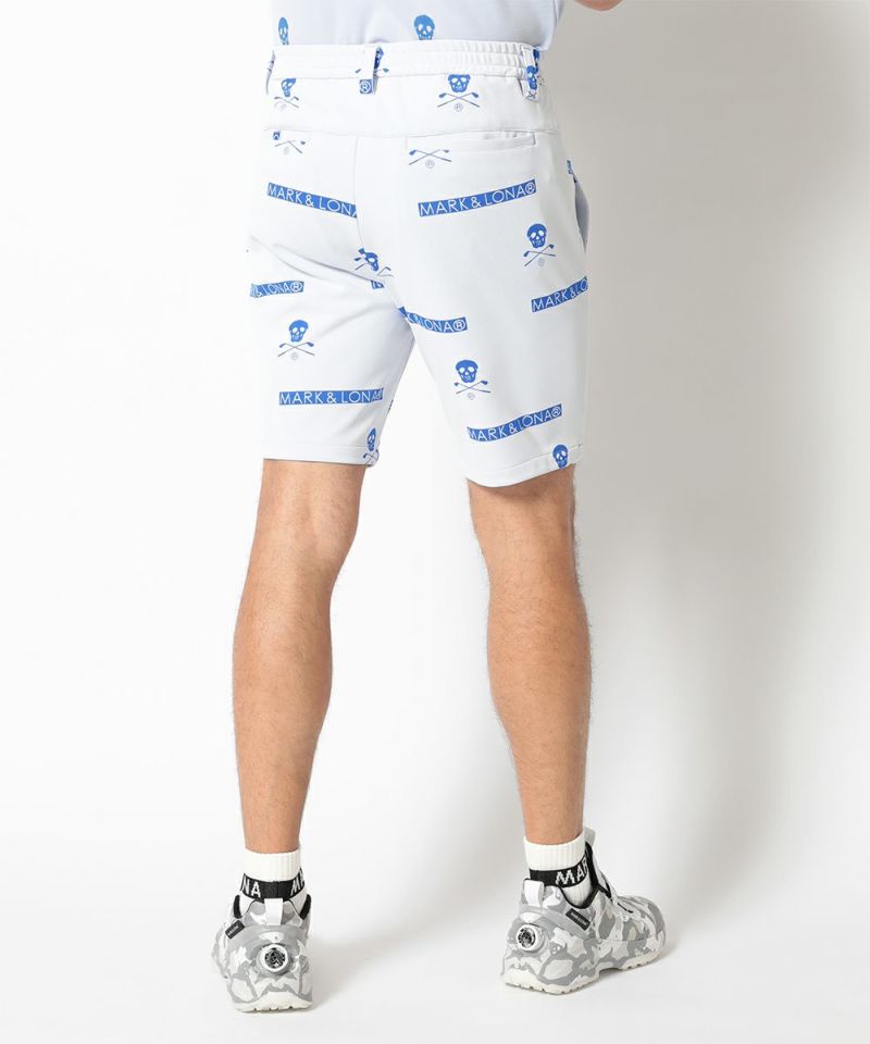 美品 2024SS マークアンドロナ Pixel Shorts ジャカード 48