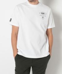 美品】マークアンドロナ FER Tシャツ ダークグレー48（L)
