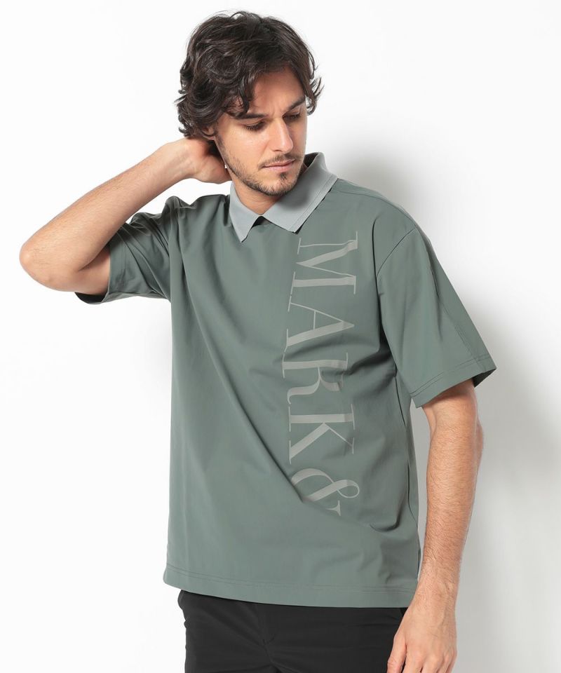 MARK&LONA - 【2025AW】 MOLECULAR MONOGRAM POLO / モノグラム