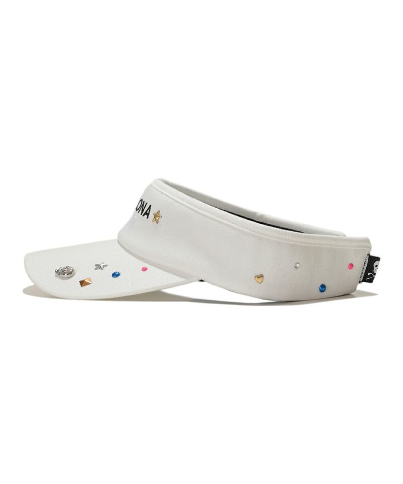 ML Stone Crown Sun Visor | MEN and WOMEN | MARK & LONA ML Stone Crown Sun Visor | MEN and WOMEN | MARK & LONA