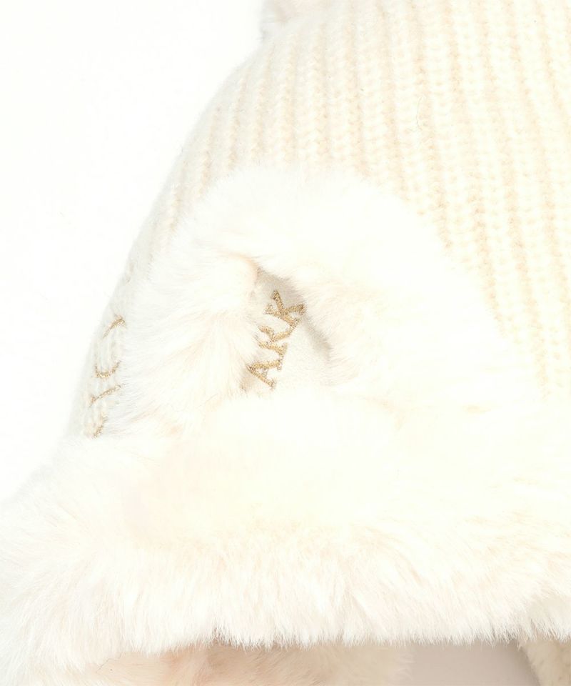 Jennie Fur Knit Cap | WOMEN