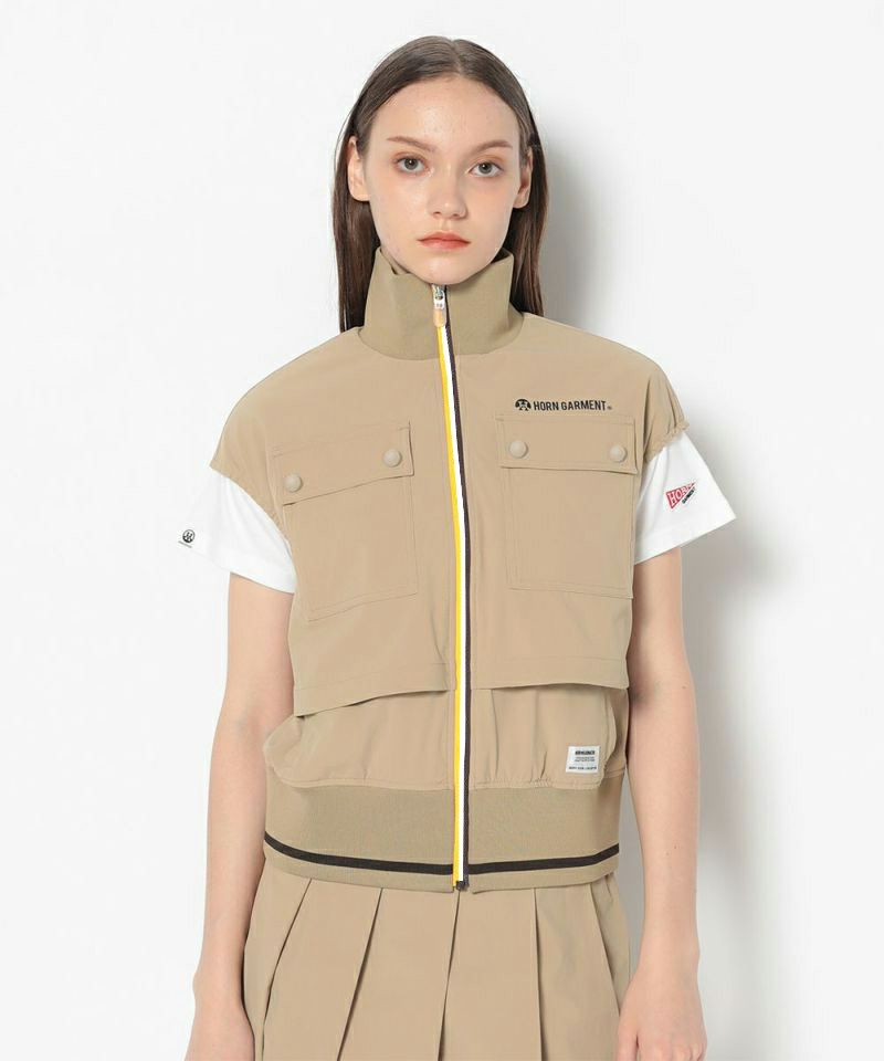 BEIGE モデル:身長172cm,バスト80cm,ウエスト58cm,ヒップ88cm,着用サイズM