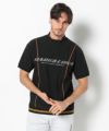 BLACK モデル:身長185cm,チェスト95cm,ウエスト75cm,ヒップ94cm,着用サイズL
