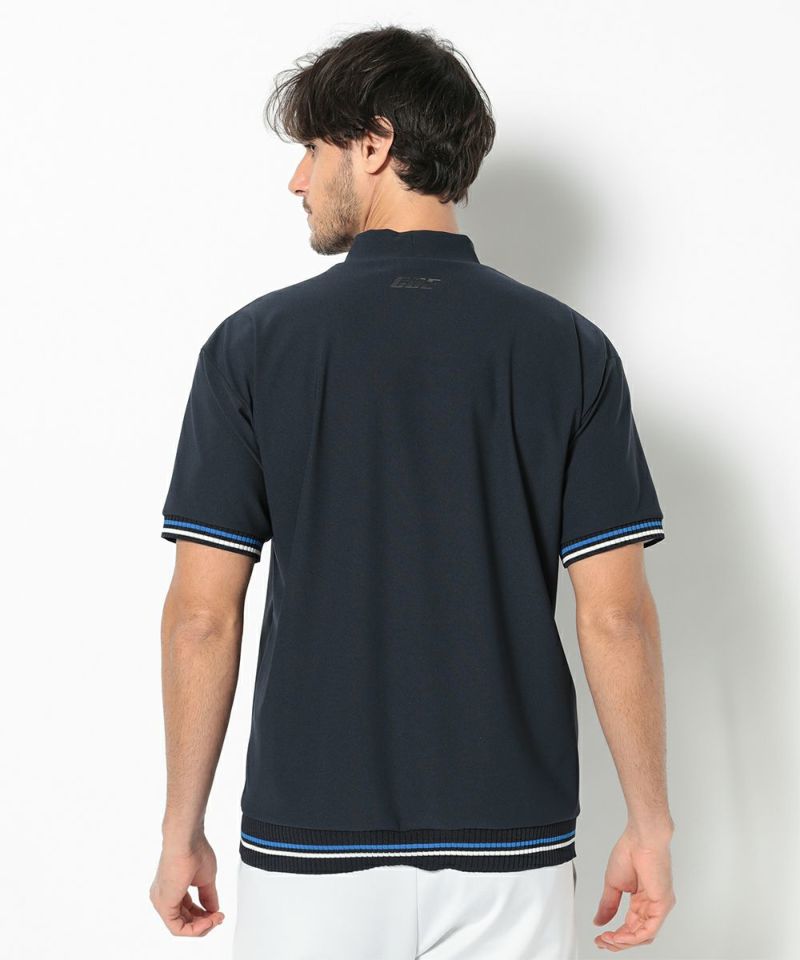 NAVY モデル:身長185cm,チェスト95cm,ウエスト75cm,ヒップ94cm,着用サイズL