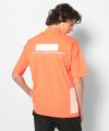 ORANGE モデル:身長182cm,チェスト87cm,ウエスト78cm,ヒップ91cm,着用サイズ：L