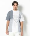 WHITE モデル:身長185cm,チェスト95cm,ウエスト75cm,ヒップ94cm,着用サイズL