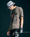 DETAIL モデル:身長185cm,チェスト85cm,ウエスト70cm,ヒップ92cm,着用サイズL