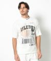 WHITE モデル:身長185cm,チェスト95cm,ウエスト75cm,ヒップ94cm,着用サイズL