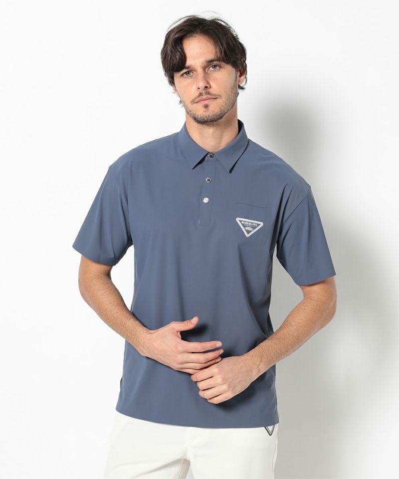 NAVY モデル:身長185cm,チェスト95cm,ウエスト75cm,ヒップ94cm,着用サイズL