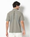 OLIVE モデル:身長185cm,チェスト95cm,ウエスト75cm,ヒップ94cm,着用サイズL