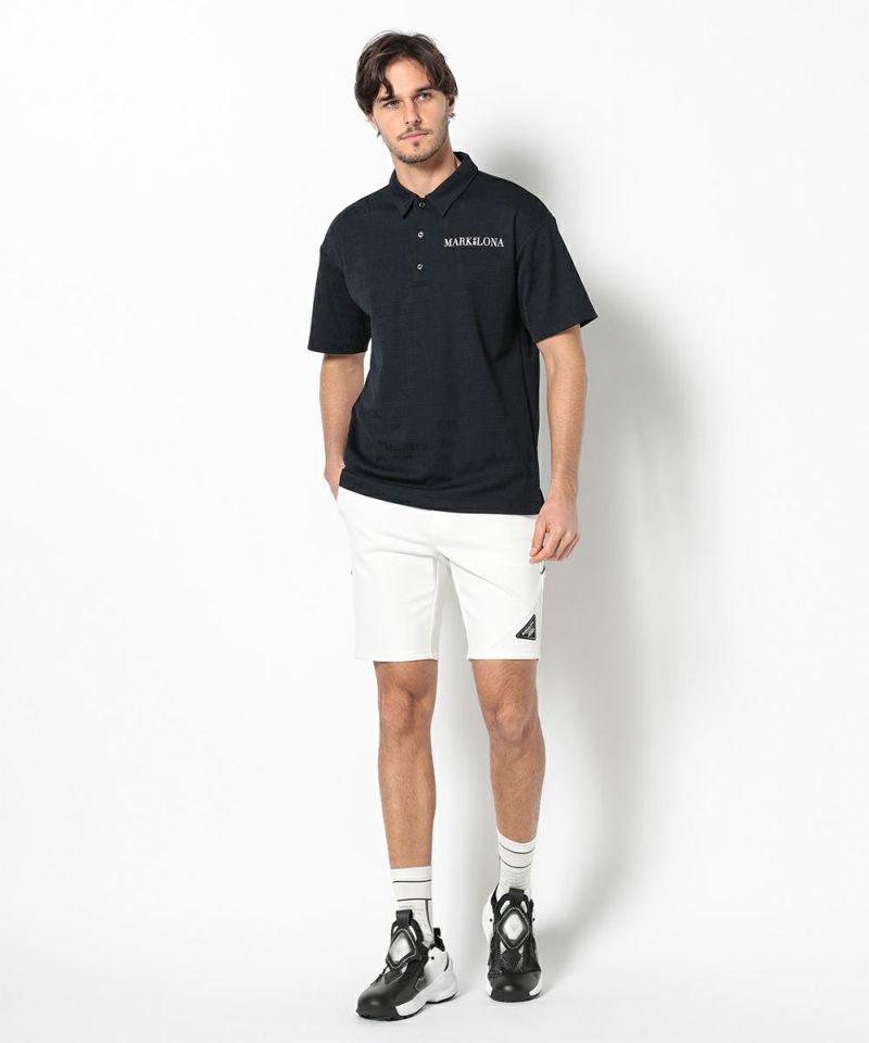 NAVY モデル:身長185cm,チェスト95cm,ウエスト75cm,ヒップ94cm,着用サイズL